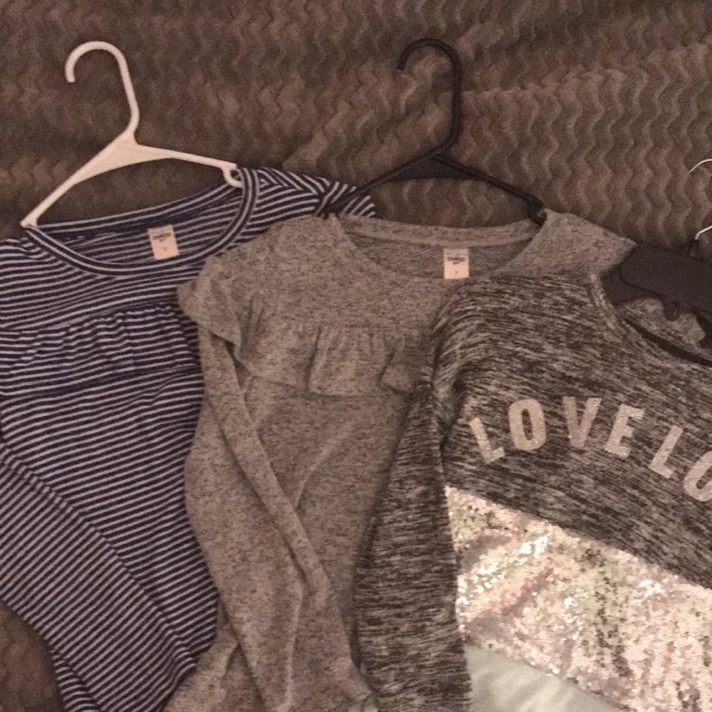 Little Girl long sleeve shirts